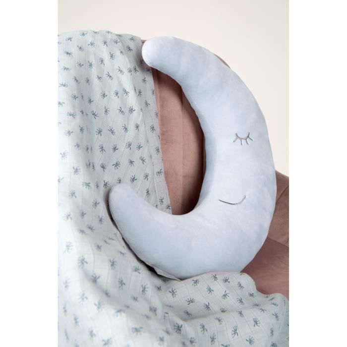 Oreiller bébé nouveau-né en coton PP coussin de sommeil respirant lavable  dessin animé anti tête plate - Cdiscount Maison