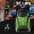 Sac à dos à LED Sac à dos pour vélo 18l clignotant LED réfléchissant, sécurité en plein air, escalade, randon-2