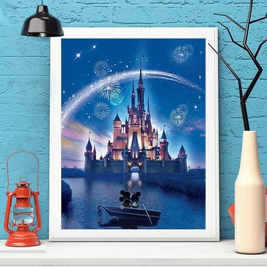 Kit De Peinture Pour Enfants Dream Fun Kits D'Art Diamant 5D Pour Enfants De 9 10 11 12 Ans, 40 * 40 Cm Kits De Peinture Diamant Cadeaux Pour Filles Adolescentes De 9-15 Ans Diamond Painting Enfant