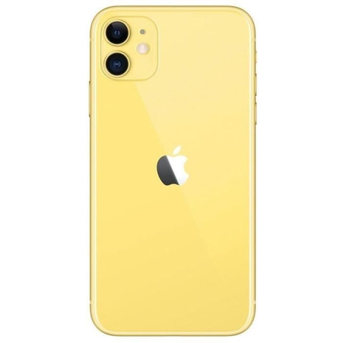 【美品】Apple iPhone 11 イエロー 128G 本体 APPLE iPhone 11 64 Go Jaune - Reconditionné - Très bon état