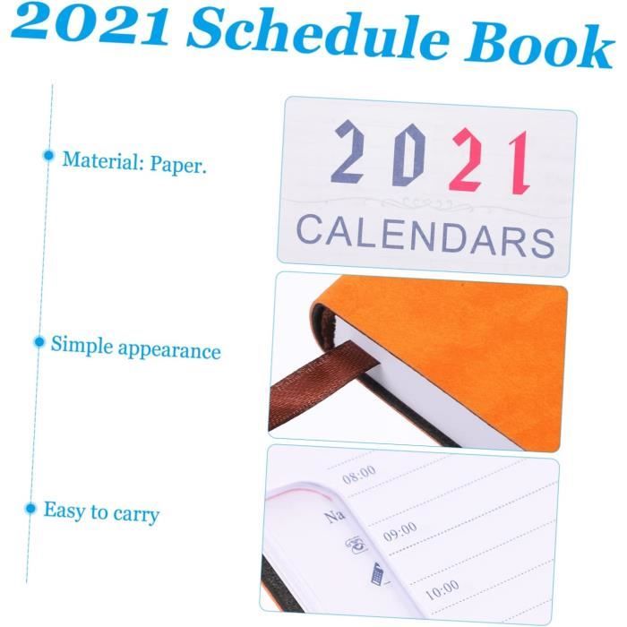 Carnet de notes Agenda quotidien, liste de tâches non datées, carnet de  notes pour Agenda de travail et Journal académique, fournitures scolaires  et