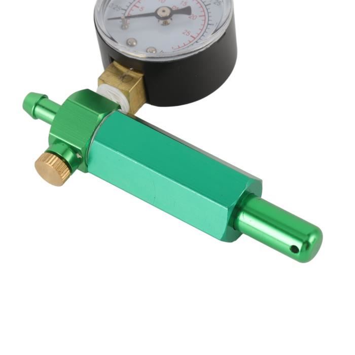 Outil Réparation Motoculteur Kit Testeur Fuite Carburateur - Manomètre 0-200kPa - Pour 57-21/705-020 Testeur Fuite 2 Temps