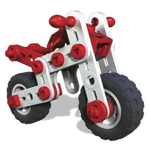 VOITURE À CONSTRUIRE MECCANO JUNIOR Super Motos 3 modèles en 1 - Jeu de VOITURE À CONSTRUIRE MECCANO JUNIOR Super Motos 3 modèles en 1 - Jeu de