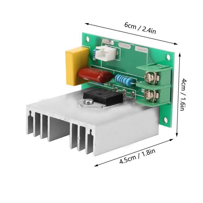 Contrôleur De Vitesse Moteur 220V 2000W - Haute Puissance - Neuf - Pour Régulation De Tension