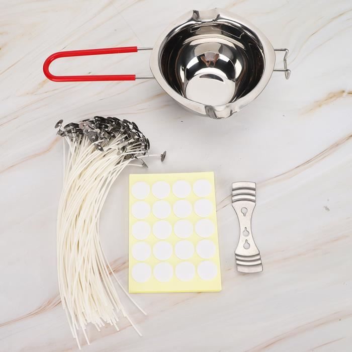 Kit de fabrication de bougies parfumées bricolage outils d'artisanat de  bougies avec réchaud chauffante électrique pour fête - Cdiscount Beaux-Arts  et Loisirs créatifs