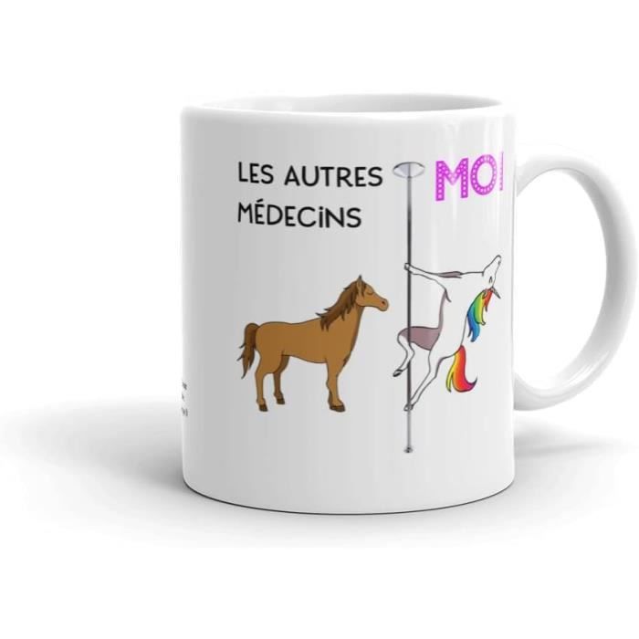 Mug Céramique "Meilleur Kiné De L'univers" - Neuf, Cadeau Humoristique