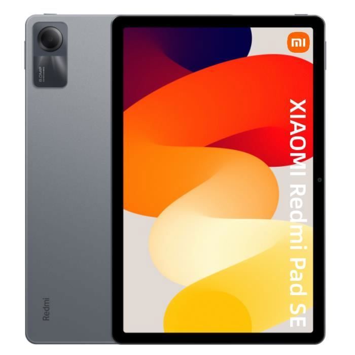 Tablette Xiaomi Redmi Pad 2 4 Go + 128 Go - Écran 11 Pouces 2.5K, Batterie 9000 MAh, Grise Avec Chargeur