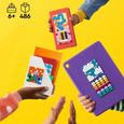 LEGO 41957 DOTS Le Méga-lot de Décorations Adhésives, Activité Manuelle, Sticker Personnalisé Téléphone, Cadeau Filles Garçons 6-4