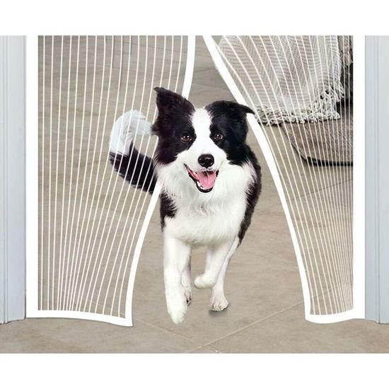 Moustiquaire Magnétique Pour Porte 80 X 195 Cm Rideau Moustiquaire