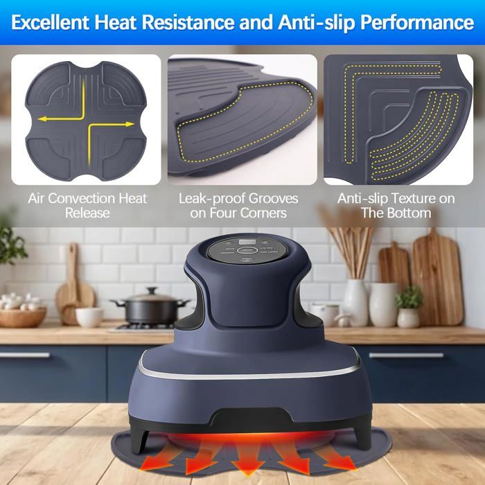 Dessous De Plat En Silicone Pour Friteuse à Air Ninja Crispi Air Fryer