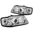 Shop Import Paire de Feux phares U22 A3 8L 00-03 Angel Eyes Noir