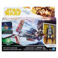 Vaisseau Star Wars Force link 2.0 : Speeder Attaque + Figurine Enfys Nest - Vehicule Et Personnage Disney - Nouveaute-0