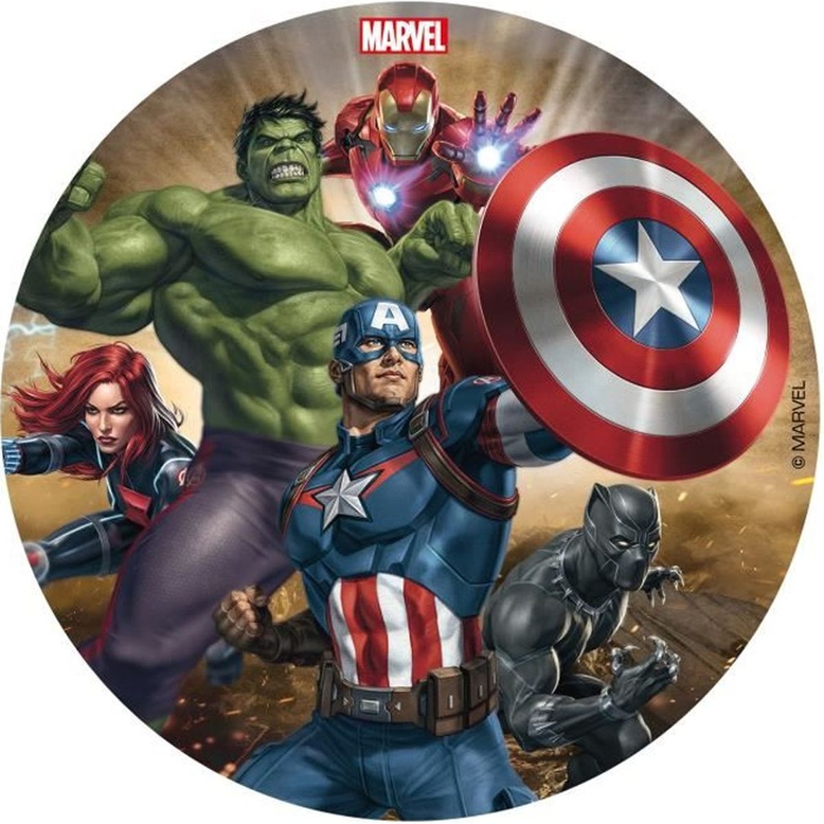 Disque Sans Sucre 16 Cm Avengers Decor Gateau Anniversaire Cdiscount Maison Disque Sans Sucre 16 Cm Avengers Decor Gateau Anniversaire Cdiscount Maison