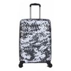 UNIVERS DECOR Valise Cabine - LYS - Camouflage Gris - Polycarbonate - 55x38x20 cm - 4 Roues Silencieuses