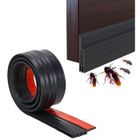 Boudin de Porte Bas Joint Strip, ZAMUS Dessous de Porte Très Adhésif Anti Bruit Poussière Stop D’air Froid Anti Souris Insectes