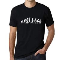 Homme Tee-Shirt Evolution De L'Espèce Informatique Geek T-Shirt Vintage Noir
