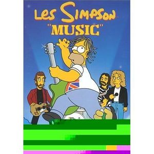 DVD SÉRIE DVD Les simpson : music