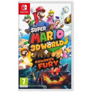 JEU NINTENDO SWITCH Super Mario 3D World + Bowser's Fury • Jeu Nintendo Switch