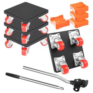 GOPLUS Chariot de Déménagement pour Meubles, Chariot à Roulettes avec GOPLUS Chariot de Déménagement pour Meubles, Chariot à Roulettes avec