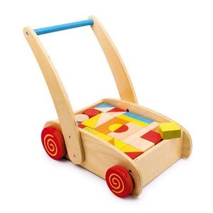Chariot De Marche En Bois Avec Frein Cdiscount