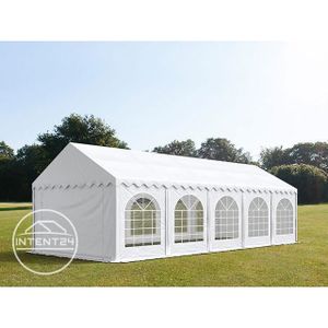 TONNELLE - BARNUM Tente de réception TOOLPORT 4x10 m - PVC 500g/m² -