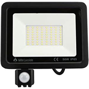 IP65 Imperm/éable 5000LM Eclairage de S/écurit/é Classe /énerg/étique A+ Led Projecteur Exterieur avec D/étecteur de Mouvements 50W Eclairage Ext/érieur LED 6000K Lumi/ère Blanche du Jour