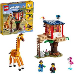 ASSEMBLAGE CONSTRUCTION LEGO Creator - La cabane dans l’Arbre du Safari - 