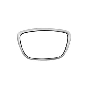 Garniture de volant chromé emblème badge cadre couverture centre logo  anneau autocollant pour audi - SENEGAL ELECTROMENAGER