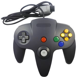 MANETTE JEUX VIDÉO Manette Nintendo 64 Noire (forme Nintendo)