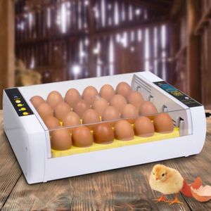 COUVEUSE - INCUBATEUR IDMARKET Couveuse automatique 24 œufs incubateur autonome intelligent