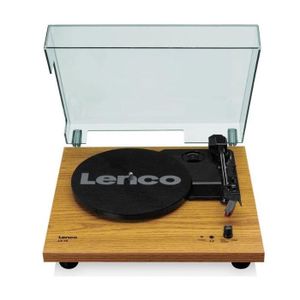 PLATINE VINYLE LENCO LS-10WD Platine vinyle avec 2 haut-parleurs 