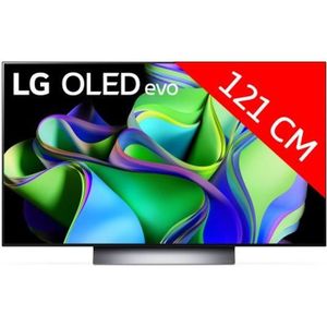 Téléviseur LED LG TV OLED 4K 121 cm TV LG OLED evo OLED48C3