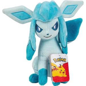 Lot de 9 peluches Evoli et ses évolutions debout Pokémon - 20cm