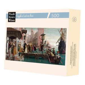 Puzzle Visite au musée 50 pièces - Michèle Wilson