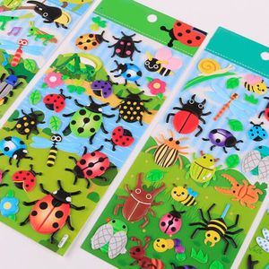 JEU DE STICKERS SALUTUYA 4 Stickers 3D Insectes Enfants Livre Vélo