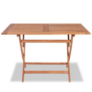 TABLE DE JARDIN  Table pliable de jardin - SLIKTAA - Rectangulaire 