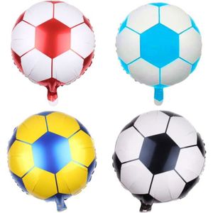 BALLON DÉCORATIF  Lot De 8 Ballons De Football En Aluminium - Pour A