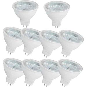 AMPOULE - LED Mr16 pack de 10 ampoules LED 6 W Gu5.3 60 W équivalent à une ampoule halogène Mr16 blanc froid 6000 K Mr16 600 lumens non di[D18356]