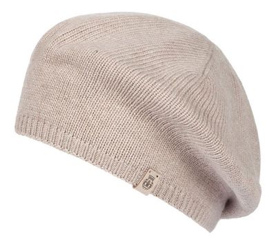 Bonnet Femme Tricoté En Côtes 2/2 Et Jersey Endroit