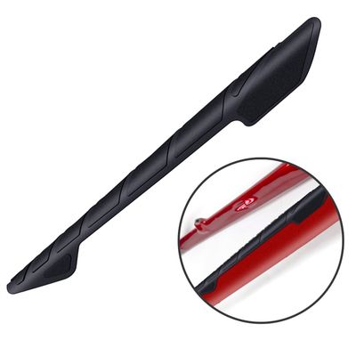 Set De 13 Autocollants VTT DualColorStampe – Look Sportif Et Protection Pour Ton Cadre, Noir Mat Intemporel