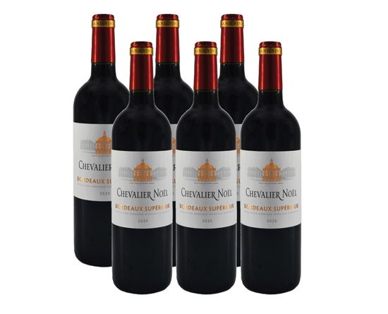 Chevalier Noël 2020 - Bordeaux supérieur AC Rouge - La cave Cdiscount