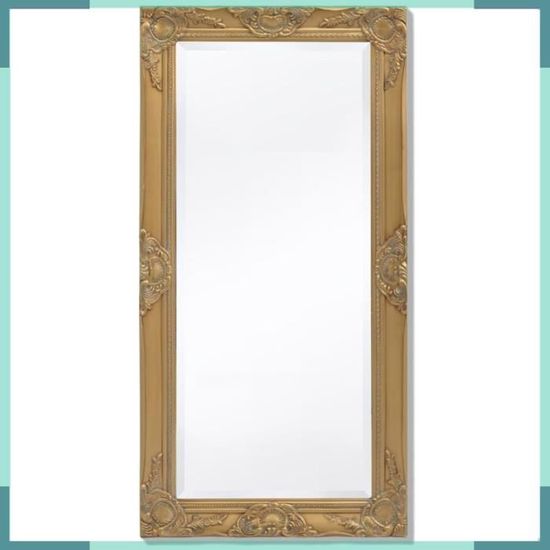 Console Murale Baroque Avec Miroir - Dorée, Dimensions 30x12x16 Cm - Fabriquée En Italie - 9