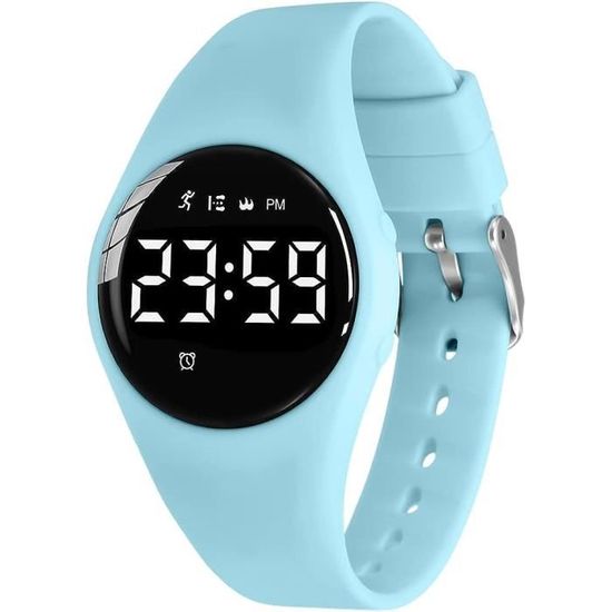 Montre Nuband Junior Champs Sport Activité & Fitness Tracker Bleu Âge 8