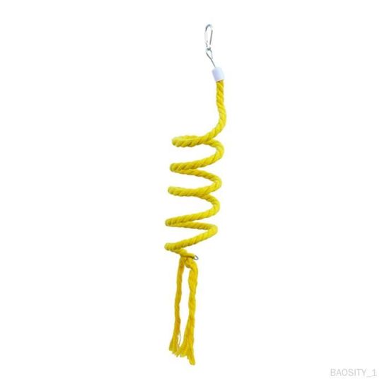 Jouet Corde Élastique Pour Oiseaux - Avec Cloche - Perroquet, Perruches