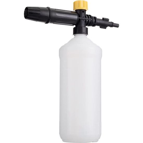 Canon à Mousse Aluminium Pour Nettoyeur Haute Pression - Buse 1,25 Mm (1,10 Mm Incluse) - Compatible 60-280 Bar, Michelin, Bosch, Etc.