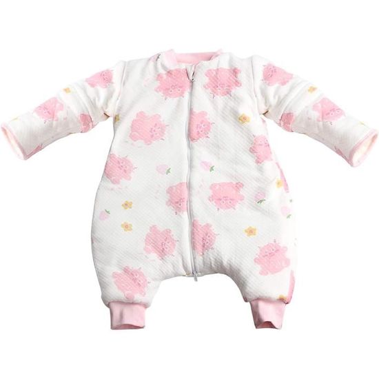 Lot 3 Pyjamas Bébé Avec Pieds - Coton, Tailles 56-62-68, Motifs Mignons Pour Nouveau-nés Filles