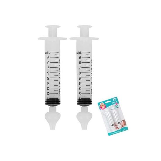 Irrigateur Nasal À Seringue 5Pcs Seringue Irrigateur Nasal Embout En