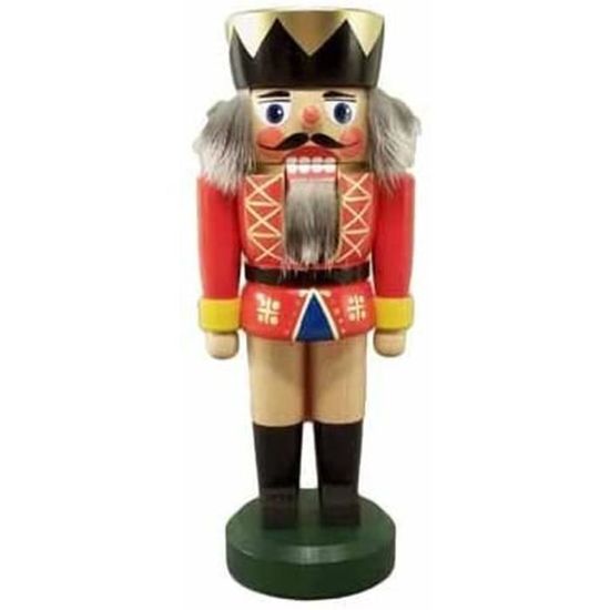 Rudolphs Schatzkiste Schiaccianoci A Forma Di Spazzacamino – Artigianato Originale Dei Monti Metalliferi, Fatto In Germania, 12x23 Cm, Decorazione Natalizia E Collezionismo