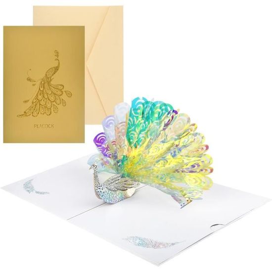 Carte D'anniversaire Pop-up 3D Pour Fille - Design Rose Avec Mot "Daughter", Inclut Enveloppe Et Carte De Vœux - 14
