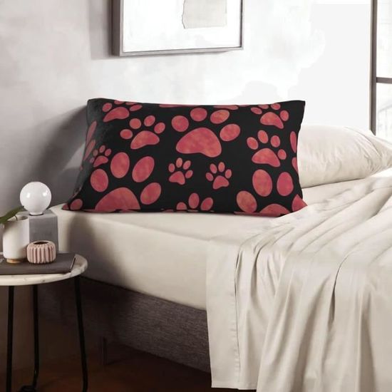 Taie D'Oreiller Enfant 40x60cm | 100% Coton | Motif Dinosaure | Douce Et Respirante | Pour Lit Bébé, Voyage